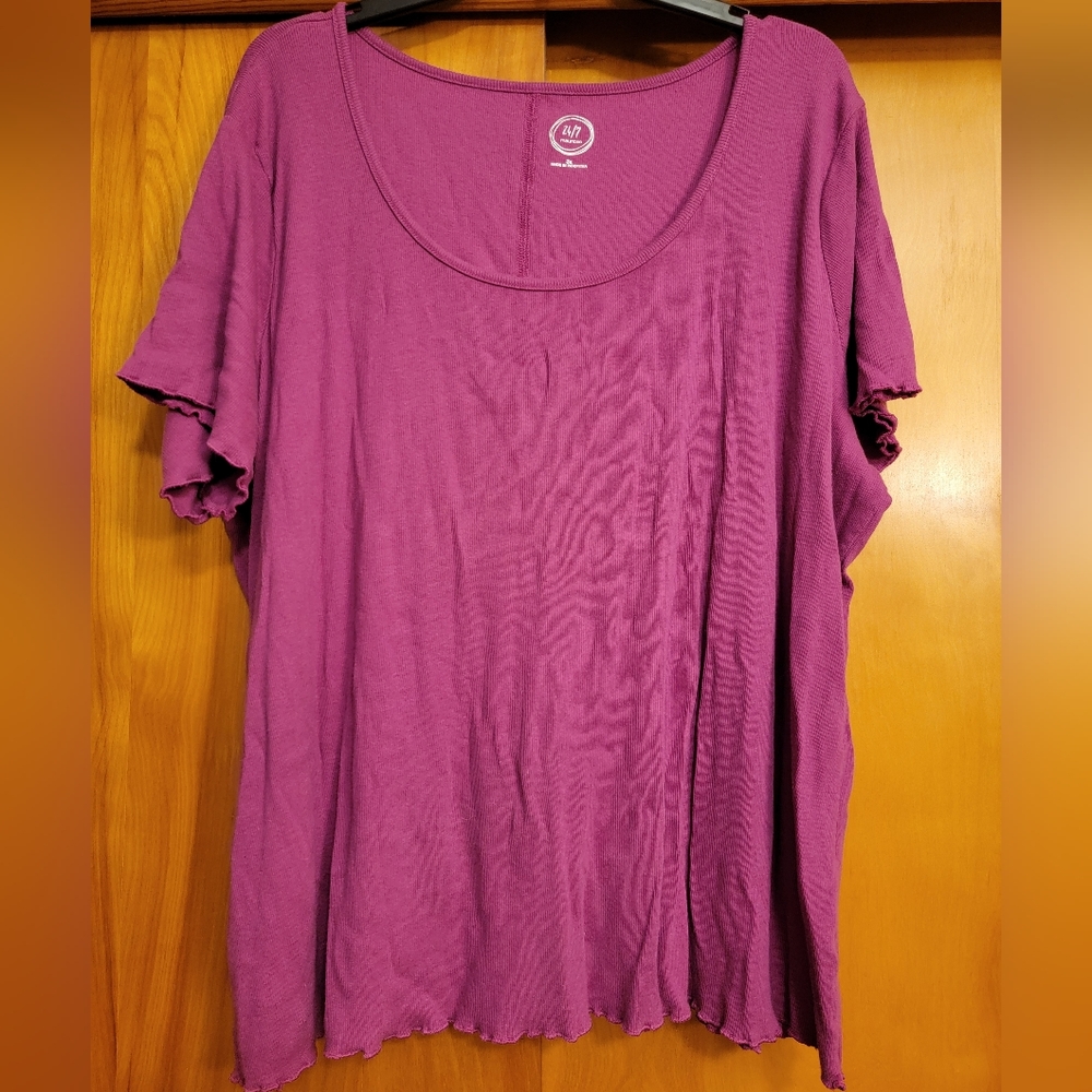Magenta 24/7 Maurices top